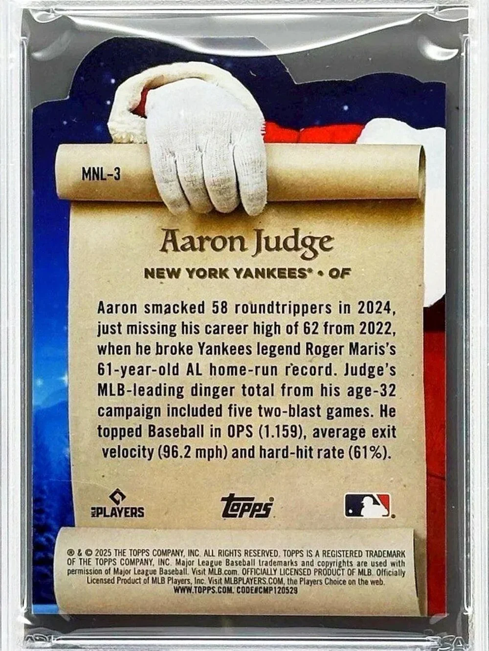 Topps 2025 holiday